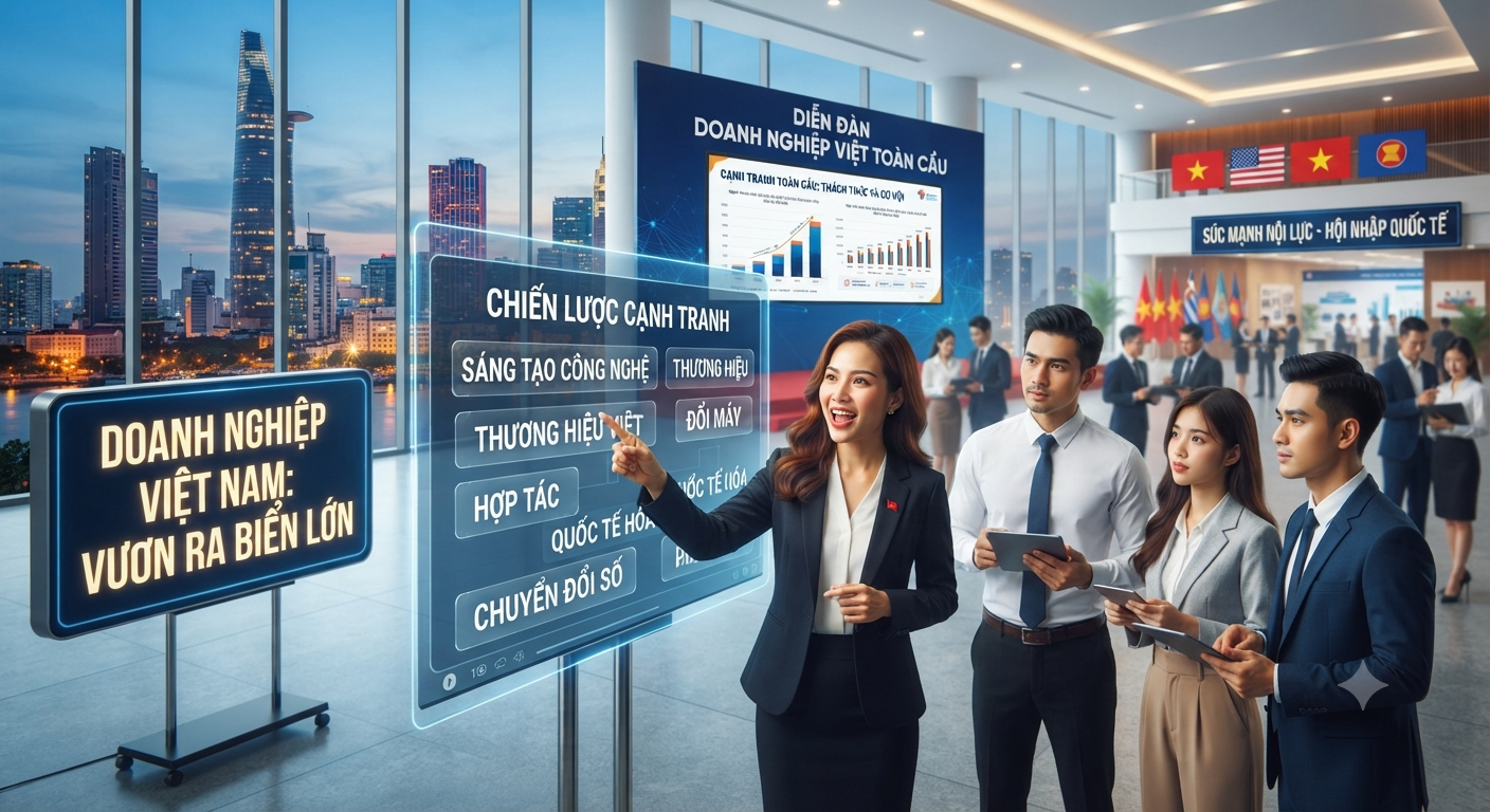 Doanh nghiệp Việt Nam sẽ làm gì trước cuộc cạnh tranh ngày càng khốc liệt của các tập đoàn toàn cầu?