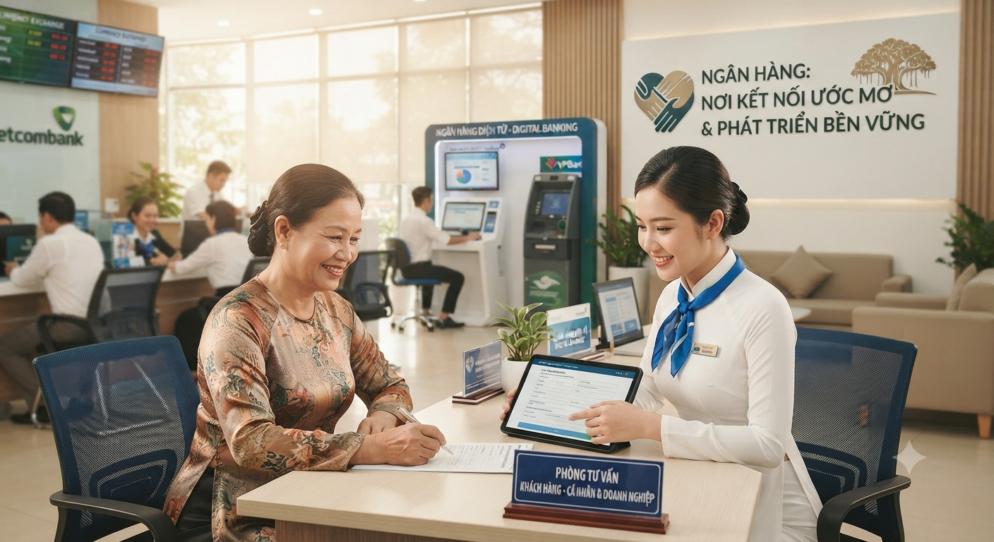 🏦 Các ngân hàng ở Việt Nam: Toàn bộ kiến thức từ cơ bản đến chuyên sâu