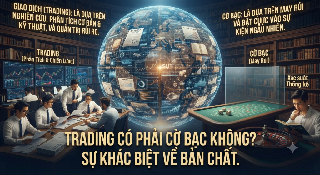 Trading có phải cờ bạc không?
