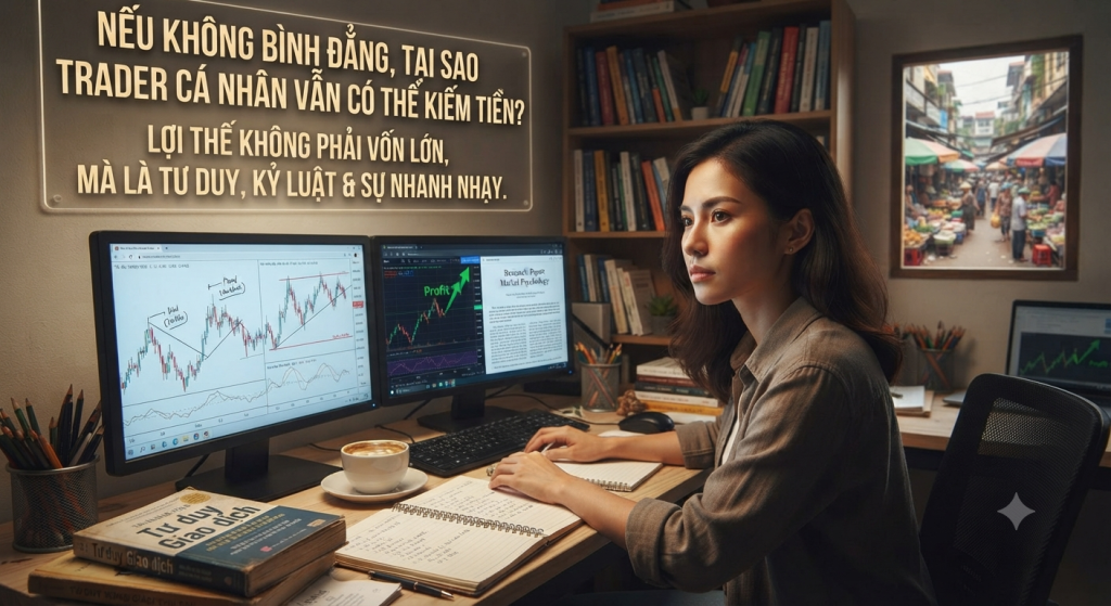Nếu không bình đẳng, tại sao trader cá nhân vẫn có thể kiếm tiền?