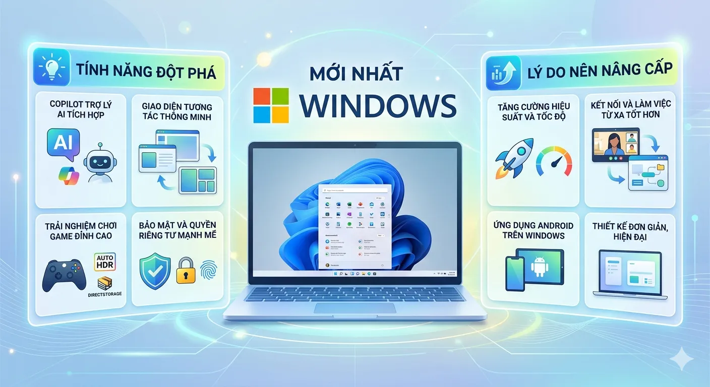 Windows Mới Nhất Của Microsoft: Những Tính Năng Đột Phá Và Lý Do Nên Nâng Cấp
