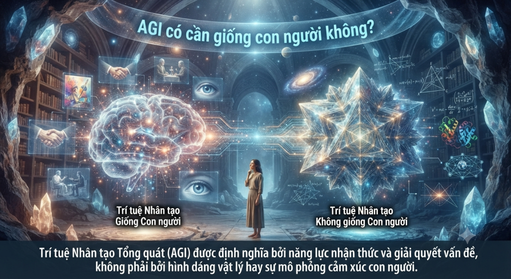 AGI có cần giống con người không?