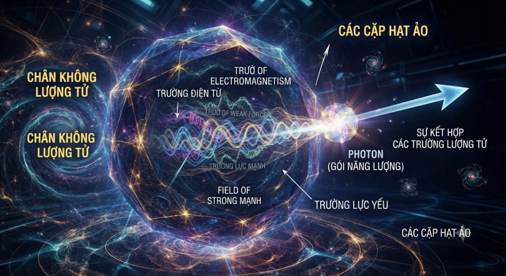 Photon được tạo thành từ gì?