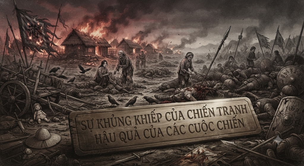 Những cuộc chiến thời phong kiến và sự khủng khiếp của chiến tranh