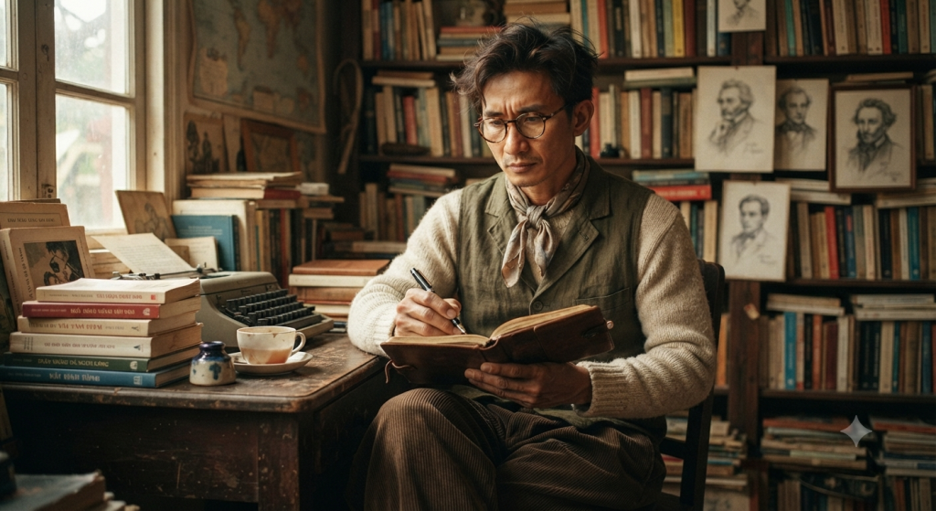 Poetcore và hình ảnh người đàn ông trí thức